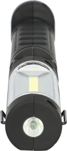 Produktbild: KUNZER LED-Akku-Arbeitsleuchte 300 lm, 70 lm Arbeits-/Kopflicht, 120° schwenkbar, schwarz, PL-023.2 SCHWARZ
