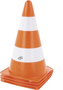 Produktbild: Rolly Toys® Pylon orange, weiß, 4 St. 40 949 5