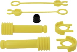 Set: Rolly Toys® Bolzensatz für Frontladerschaufeln