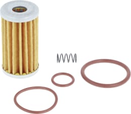 Set: Fendt Hydraulikfilter für Ventileinbau, Endplatte Traktor Fendt Favorit, Vario, MF 6000, 7000, 8000