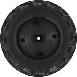 Produktbild: Rolly Toys® Hinterrad 308 x 98 - 12 mm-Achse mit Laufreifen, für Hinterachse mit Vierkantmitnehmer