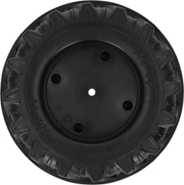 Produktbild: Rolly Toys® Hinterrad 308 x 98 - 12 mm-Achse mit Laufreifen, für Hinterachse mit Vierkantmitnehmer