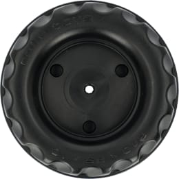 Produktbild: Rolly Toys® Vorderrad 210 x 85 - 10 mm-Achse für Trettraktor rollyKid und Anhänger, ohne Laufreifen