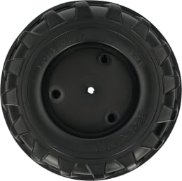 Produktbild: Rolly Toys® Hinterrad 335 x 120 - 12 mm-Achse mit Laufreifen, für Hinterachse mit Vierkantmitnehmer