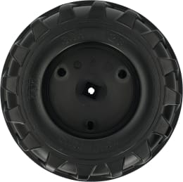 Produktbild: Rolly Toys® Hinterrad 335 x 120 - 12 mm-Achse mit Laufreifen, für Hinterachse mit Vierkantmitnehmer