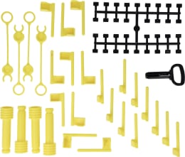 Set: Rolly Toys® Montagesatz für Bordwand Anhänger Multi Trailer