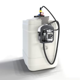 Produktbild: AdBlue®-Tank 1000l weiß mit Pumpe, Schlauch und Zapfpistole