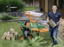 Lifestyle: Posch® Holzspalter Oscar 400 V liegend