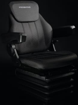 Produktbild: PROBOSS Traktorsitz AS2480 luftgefedert, Stoff, schwarz