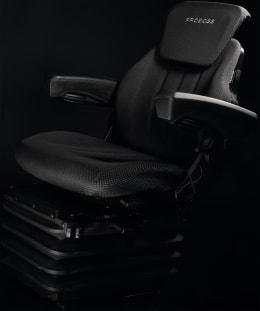 Produktbild: PROBOSS Traktorsitz AS3520 luftgefedert, Stoff, schwarz