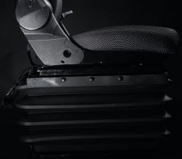 Produktbild: PROBOSS Traktorsitz AS1480 luftgefedert, Stoff, schwarz