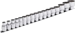 Produktbild: Vigor® Steckschlüsselsatz Multiprofil 1/2 17-teilig