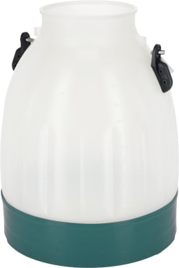 Produktbild: KERBL Melkeimer 30 l halbtransparent, grün, Kunststoff (lebensmittelecht), 151031