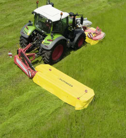 Lifestyle: Pöttinger Scheibenmähwerk NovaDisc Dreipunktanbau Kat. 2, Heck, Seitenaufhängung