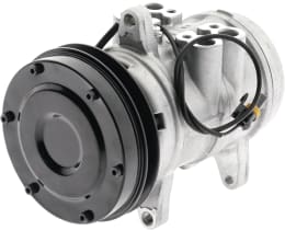Produktbild: Klimakompressor 12 V mit Riemenscheibe Ø 146 mm, 1 Rippen, für John Deere, Denso: 6E171