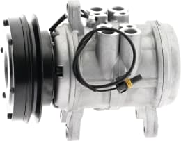 Produktbild: Klimakompressor 12 V mit Riemenscheibe Ø 146 mm, 1 Rippen, für John Deere, Denso: 6E171