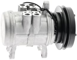Produktbild: Klimakompressor 12 V mit Riemenscheibe Ø 146 mm, 1 Rippen, für John Deere, Denso: 6E171