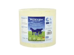 Produktbild: S.I.N. HELLAS Biotin Plus Mineralleckstein aus Meersalz mit Biotin und Vitamin E für Pferde, Rinder, Schafe