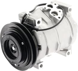 Produktbild: Klimakompressor 12 V mit Riemenscheibe Ø 132 mm, 1 Rippen, für Traktor Fendt
