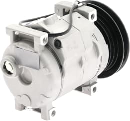Produktbild: Klimakompressor 12 V mit Riemenscheibe Ø 132 mm, 1 Rippen, für Traktor Fendt