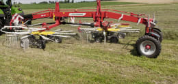 Produktbild: Pöttinger Schwader Top 662 6,55 m, 2 Kreisel, Schwad rechts, feste Arbeitsbreite, Unterlenker mit Rohrbügel