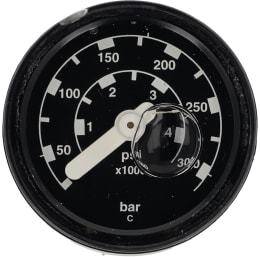 Produktbild: Nilfisk Manometer 0 bis 300 bar, für Hochdruckreiniger Neptune, Poseidon, MH, MC