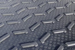 Produktbild: Kraiburg Gummimatte Monta 200 x 130 x 2,4 cm, für steile Wegstrecken über 6 % Gefälle/Steigung