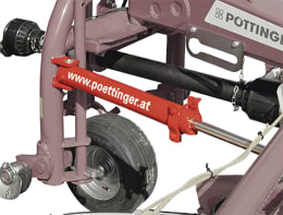 Produktbild: Pöttinger Heuwender Hit 6.69 Arbeitsbreite 6,85 m 6 Kreisel, Dreipunktanbau Heck