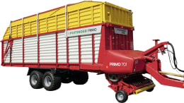 Produktbild: Pöttinger Ladewagen Primo 701 L Dry Forage Ladevolumen 39 m³ mit Förderschwingen