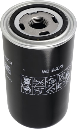 Produktbild: MANN Hydraulik-/Getriebeölfilter WD 950/3