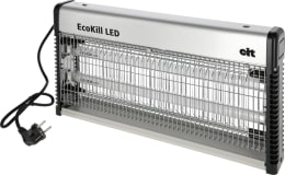 Produktbild: KERBL Fliegenvernichter EcoKill LED 2 x 7 W UVA-LED, blau, max. 150 m², Aluminiumgehäuse