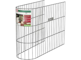 Produktbild: bellissa U-Gabione 60 x 20 x 45 cm silber