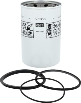 Set: MANN Hydraulikfilter W 1245/3X