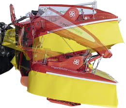 Produktbild: Pöttinger Trommelmähwerk EuroCat Alpha Motion, Dreipunktanbau Front, rot-gelb