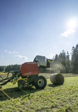 Lifestyle: Pöttinger Rundballenpresse Impress F