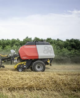 Lifestyle: Pöttinger Rundballenpresse Impress 3190 V Pro Ø Ballen 0,90 – 1,85 m