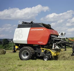 Lifestyle: Pöttinger Rundballenpresse Impress 3190 V Pro Ø Ballen 0,90 – 1,85 m