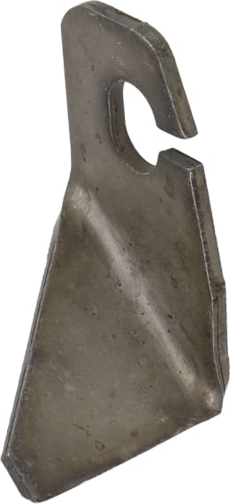Produktbild: Amazone Flügelmesser rechts 60 x 30 x 3 mm, geschliffen, für Mäher Grashopper, Profihopper, 995779