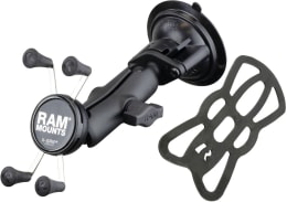 Produktbild: RAM® MOUNTS Handyhalter X-Grip® mit Saugfuß B-Kugel 25,4 mm/1, für Geräte von 47,6 – 82,6 mm Breite