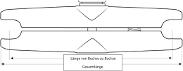 Technische Zeichnung: RAM® MOUNTS Handyhalter X-Grip® mit Saugfuß B-Kugel 25,4 mm/1, für Geräte von 47,6 – 82,6 mm Breite