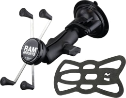 Produktbild: RAM® MOUNTS Handyhalter X-Grip® mit Saugfuß B-Kugel 25,4 mm/1, für Geräte von 44,5 – 114,3 mm Breite
