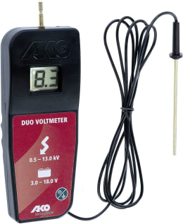 Produktbild: Ako Weidezaunprüfer Digital-Duo-Volmeter Messbereich Zaunspannung 500 bis 13.500 V, Batteriespannung 3 bis 18 V