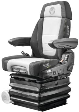 Produktbild: Grammer Traktorsitz Maximo® XT Evolution Active, luftgefedert, Stoff, anthrazit/silber