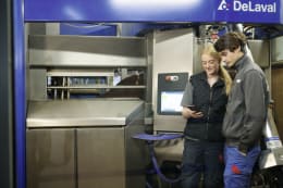 Lifestyle: DeLaval Melkroboter VMS V300 automatisch