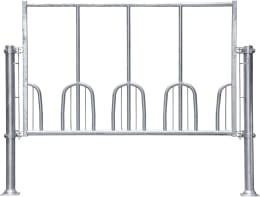 Produktbild: Patura Fressgitter 292 cm 4 Fressplätze, für Pferde, universal, 303558