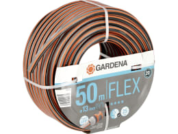 Produktbild: GARDENA Gartenschlauch Comfort FLEX 1/2 (12,7 mm) 50 m, schwarz, orange, 18039-20