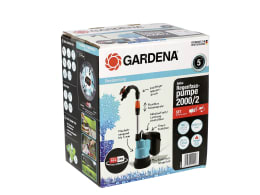 Produktbild: GARDENA Akku-Regenfasspumpe 2000/2 18V P4A Ready-To-Use Set