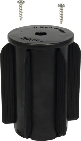 Produktbild: RAM® MOUNTS Einsatz AMPS 2-Loch (48,5 mm) für Getränkehalter bis 83 mm Durchmesser und 66 mm Tiefe