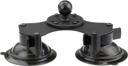 Produktbild: RAM® MOUNTS Saugnapf Twist-Lock™ 2-fach, mit Basisplatte Round
