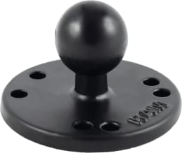 Produktbild: RAM® MOUNTS Basisplatte Round mit B-Kugel 25,4 mm/1 Schraubmontage, rund, RAM-B-202U